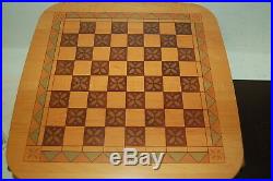 Rare Longaberger 2001 Basket Chess Set Combo w Lid Checkers & Chess