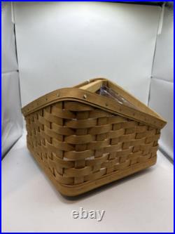 Rare Longaberger 2015 Spin Caddy Basket