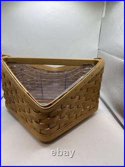 Rare Longaberger 2015 Spin Caddy Basket