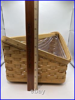Rare Longaberger 2015 Spin Caddy Basket