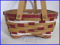 Rare Longaberger 2017 Hostess SNOW DRIFT Basket + Prot + Lid HolidayChristmas Rare Longaberger 2017 Hostess SNOW DRIFT Basket + Prot + Lid HolidayChristmas