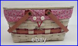 Rare Longaberger Basket Medium Market Horizon of Hope NEW