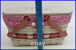 Rare Longaberger Basket Medium Market Horizon of Hope NEW