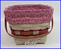 Rare Longaberger Basket Medium Market Horizon of Hope NEW