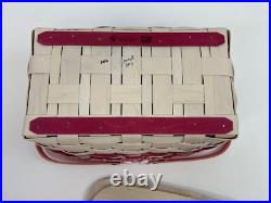 Rare Longaberger Basket Medium Market Horizon of Hope NEW