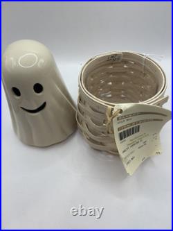 Rare Longaberger Ghost Boo Basket Set Rare Longaberger Ghost Boo Basket Set