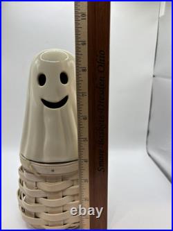 Rare Longaberger Ghost Boo Basket Set Rare Longaberger Ghost Boo Basket Set