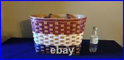 Rare Longaberger Large Patriotic Boardwalk basket