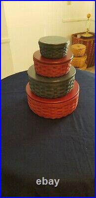 Rare Longaberger Stackable Keepsake Basket