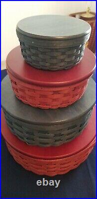 Rare Longaberger Stackable Keepsake Basket