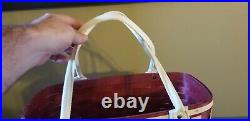 Rare Longaberger patriotic Boardwalk basket