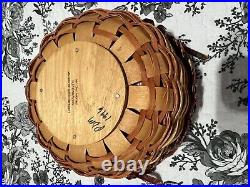 SET OF 4 LONGABERGER PUMPKIN BASKET SETS Liners Protectors