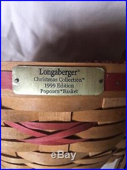 Set Of Longaberger wrought iron Snowmen With baskets, Liners & Protectors