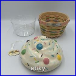 Signed Longaberger Collectors Club 2006 Little Cupcake Basket