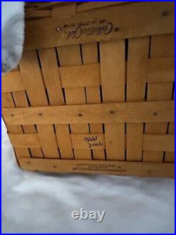 Three Longaberger Collection club Baskets 1998, 2002, 2003. All With Protectors