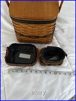Three Longaberger Collection club Baskets 1998, 2002, 2003. All With Protectors