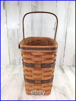 VERY RARE Longaberger J. W. Collection 1987 Edition Bread & Milk Basket and Liner