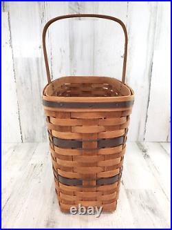 VERY RARE Longaberger J. W. Collection 1987 Edition Bread & Milk Basket and Liner