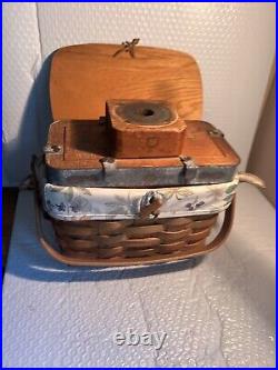 Very Rare Longaberger basket tool mold & 1994 Basket it made