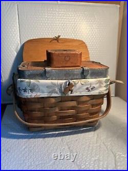 Very Rare Longaberger basket tool mold & 1994 Basket it made