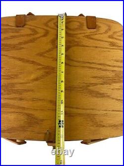 Vintage 1994 Longaberger X Large Picnic Basket with Riser HTF Vintage 1994 Longaberger X Large Picnic Basket with Riser HTF