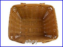 Vintage 1994 Longaberger X Large Picnic Basket with Riser HTF Vintage 1994 Longaberger X Large Picnic Basket with Riser HTF