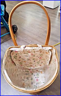 Vintage Hostess 38 Wheeled Shopping Cart Basket With custom Lid
