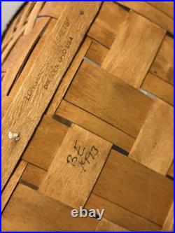 Vintage Longaberger lot of 14 Assorted Baskets Signed 1980s, 1990s & 2000