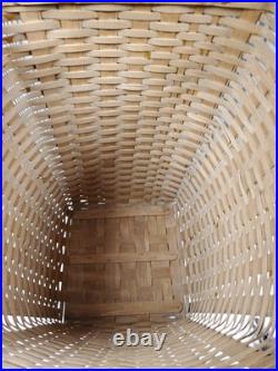 Vintage Retired Longaberger Laundry Hamper 22x17x17 Beautifully Aged 1986