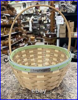 White House Longaberger Easter Egg Roll Basket Rare Online Exclusive